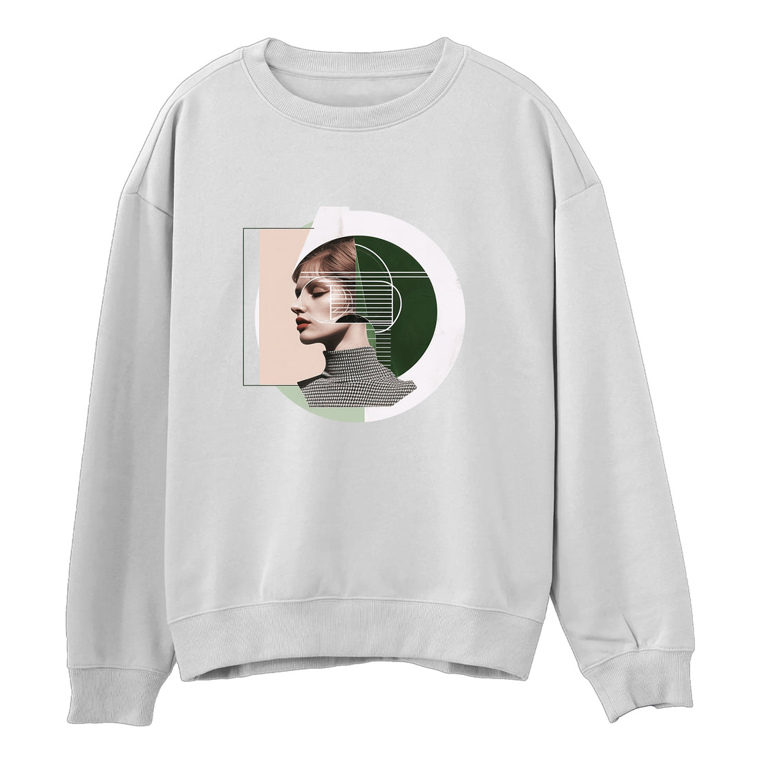 Retro Fütürizm Sweatshirt