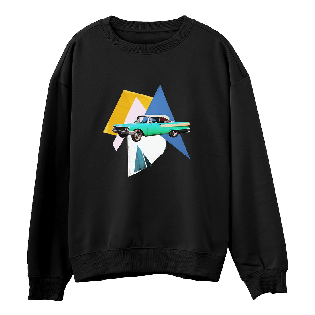 Renkli Seyahat Sweatshirt