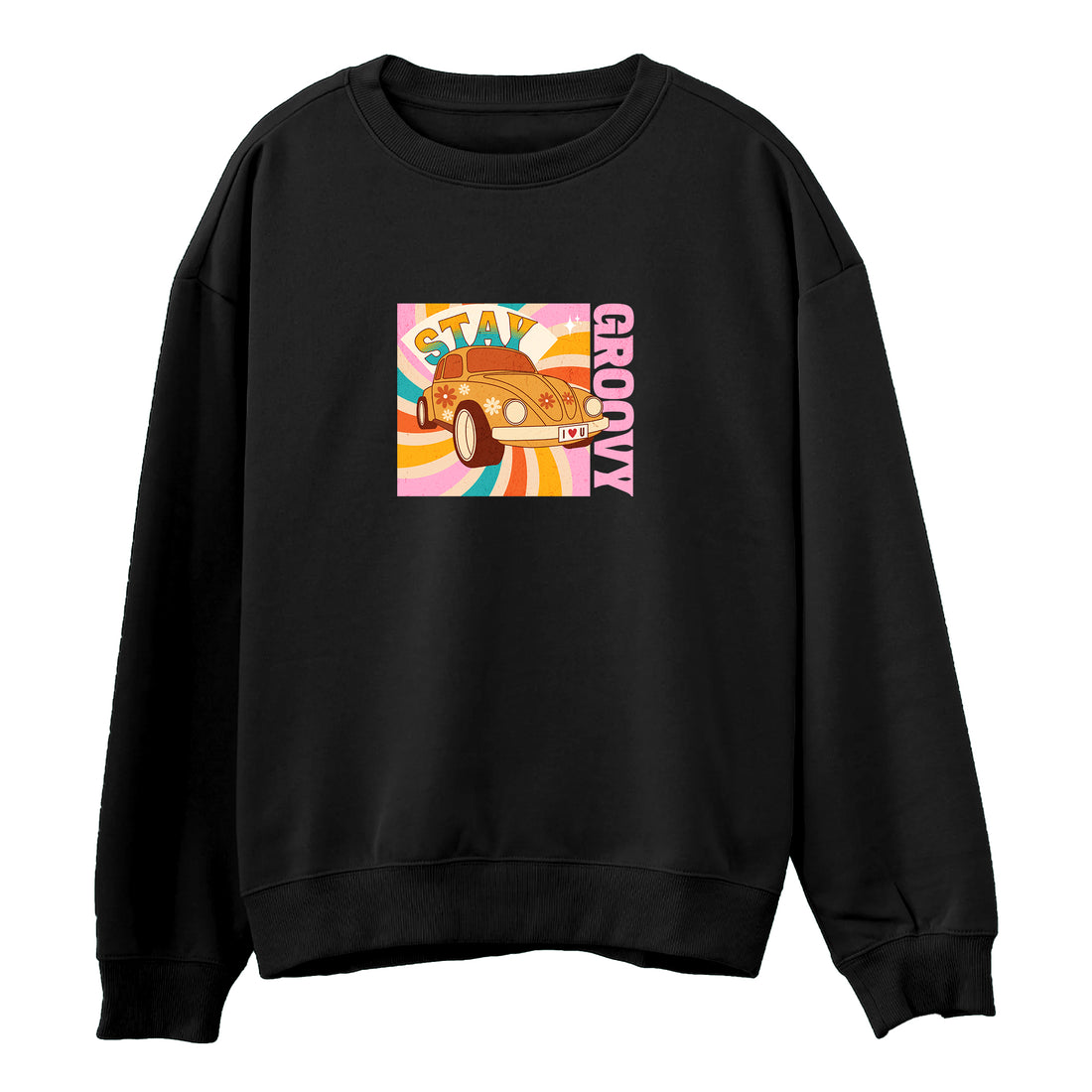 Stay Groovy Car Sweatshirt