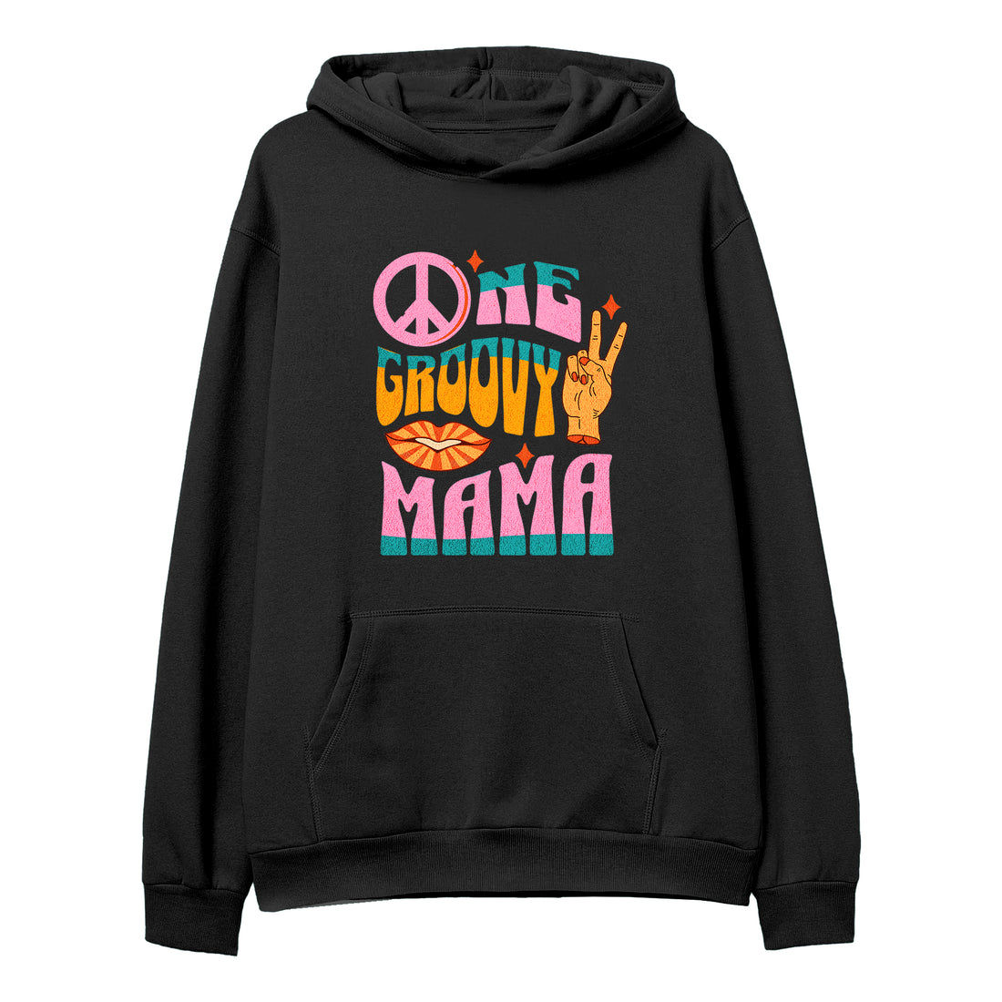 He Groovy Mama Kapüşonlu Sweatshirt