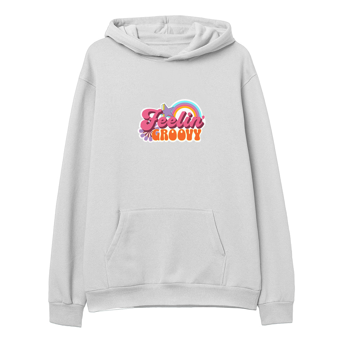 Feelin Groovy Kapüşonlu Sweatshirt