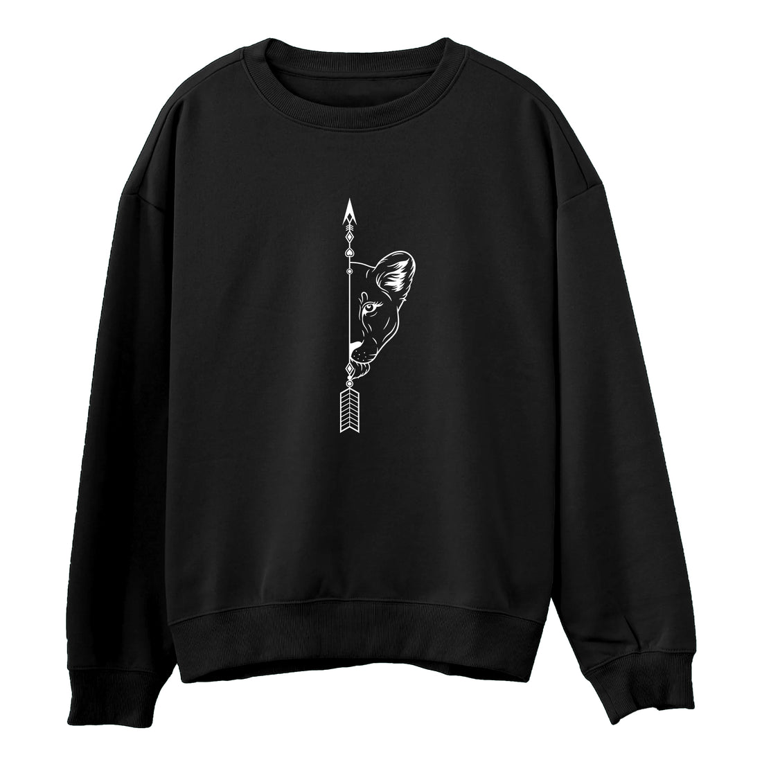 Yarım Kaplan Sweatshirt