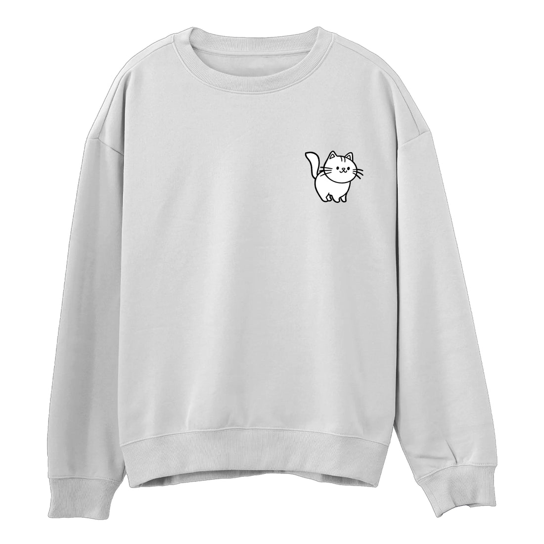 Sevimli Kedi Sweatshirt